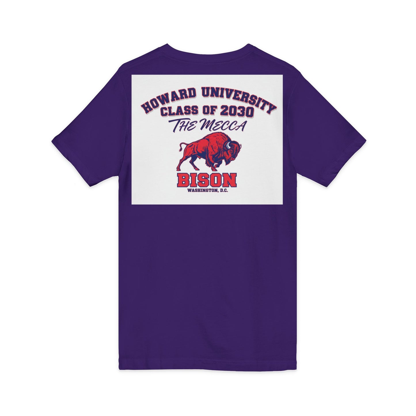 Howard University Class of 2030 Unisex V-Neck T-Shirt | The Mecca Incoming Class Tee