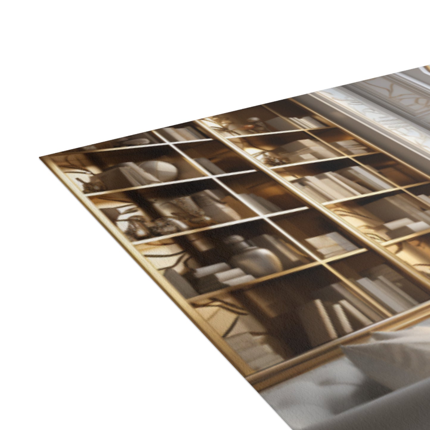 Elegance in Gold & White Christmas Notecards (1, 10, 30, and 50pcs)