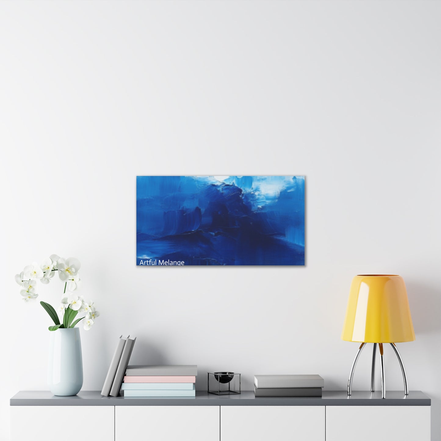 Acrylic Abstract Canvas Print - Richly Textured Artistry