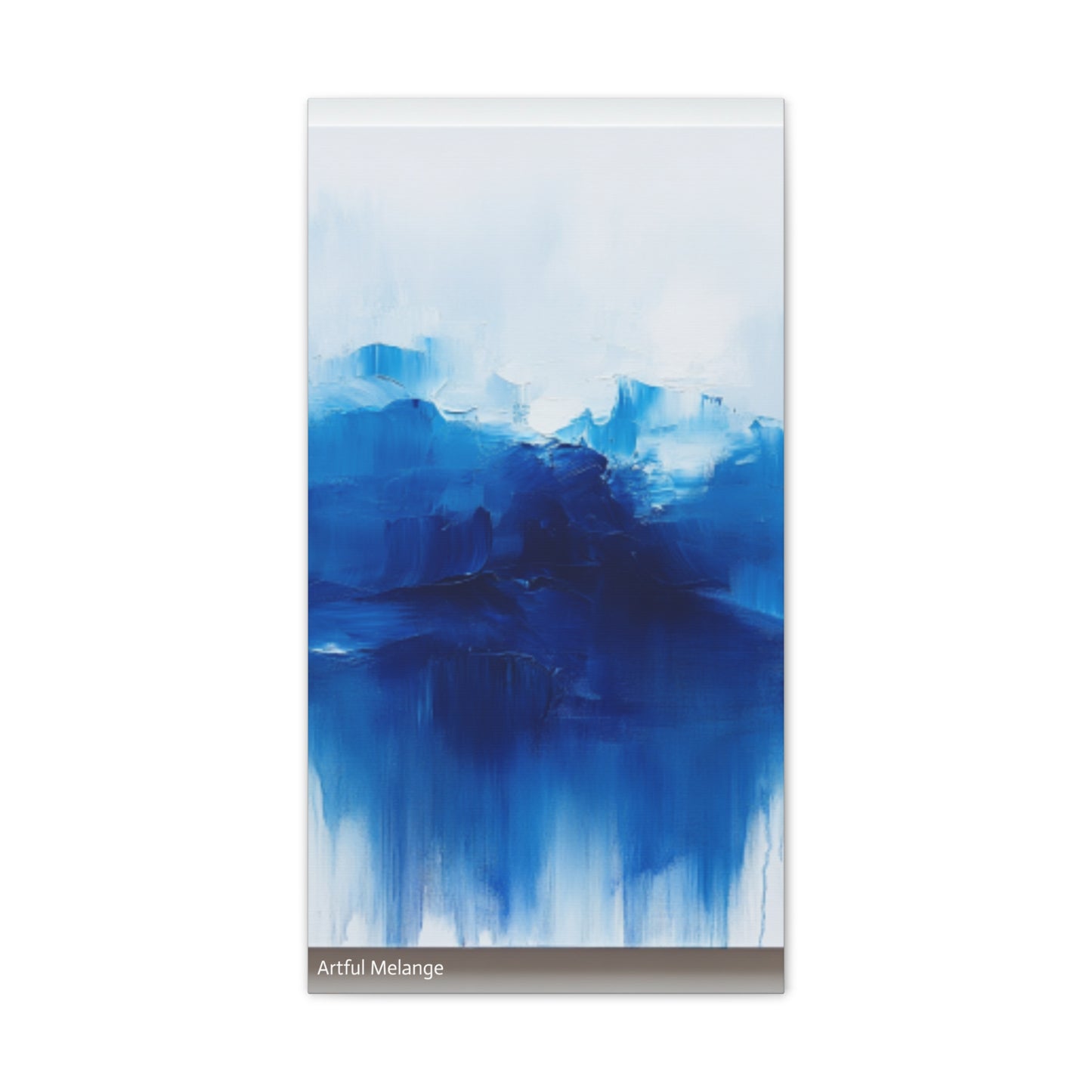 Acrylic Abstract Canvas Print - Richly Textured Artistry