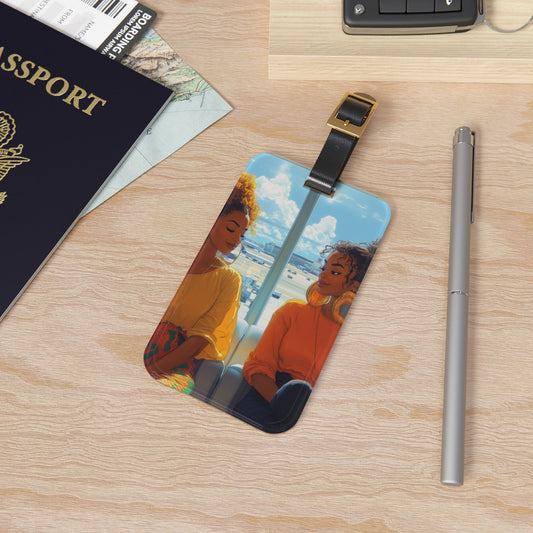 Art Voyage Sisters That Travel Luggage Tag Collection