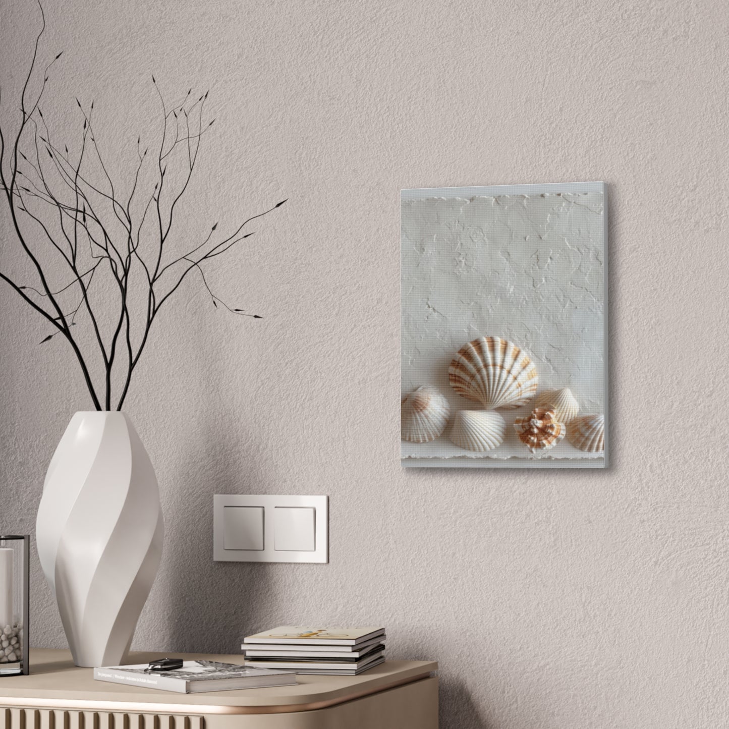 Seashell Serenity Canvas Print