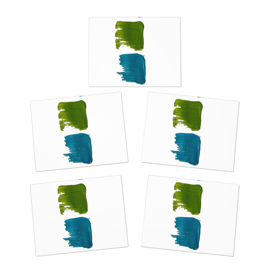 Elegance in Ink:  Abstract Art Note Card Set(5-Pack)