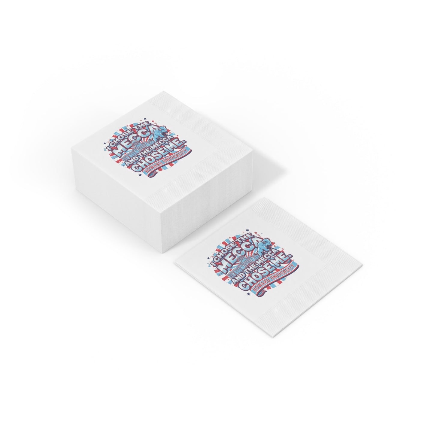 Howard University Bison Pride Napkins 2