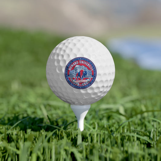 Howard University “The Yard Legacy” Golf Ball Set, 6 pcs 7