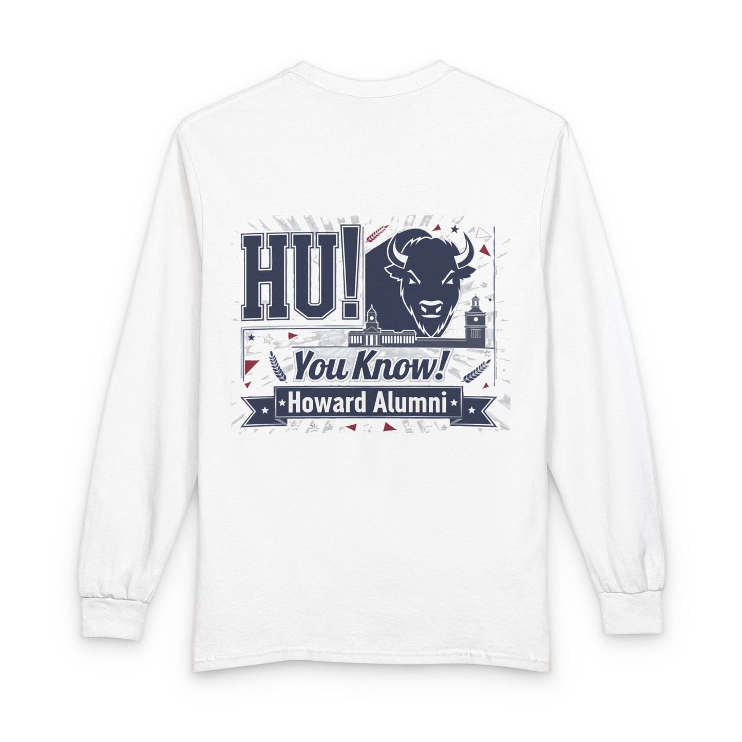 Howard University Heritage Reserve/Unisex Long Sleeve T-Shirt 6