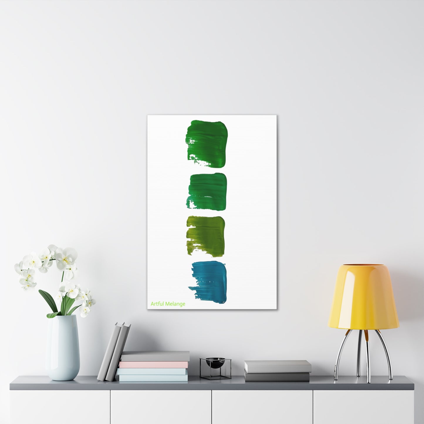 Acrylic Abstract Canvas Print - Richly Textured Artistry