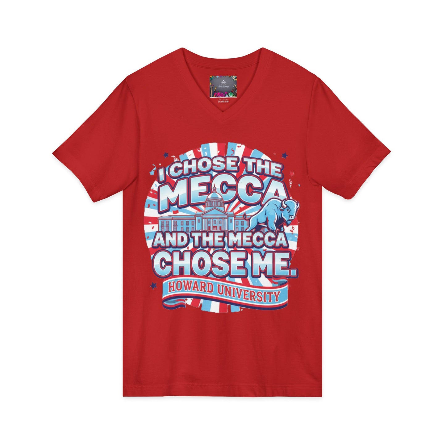 I Chose the Mecca and the Mecca Chose Me Unisex T-Shirt/A bold Howard-inspired statement tee for those who proudly embrace the Mecca.