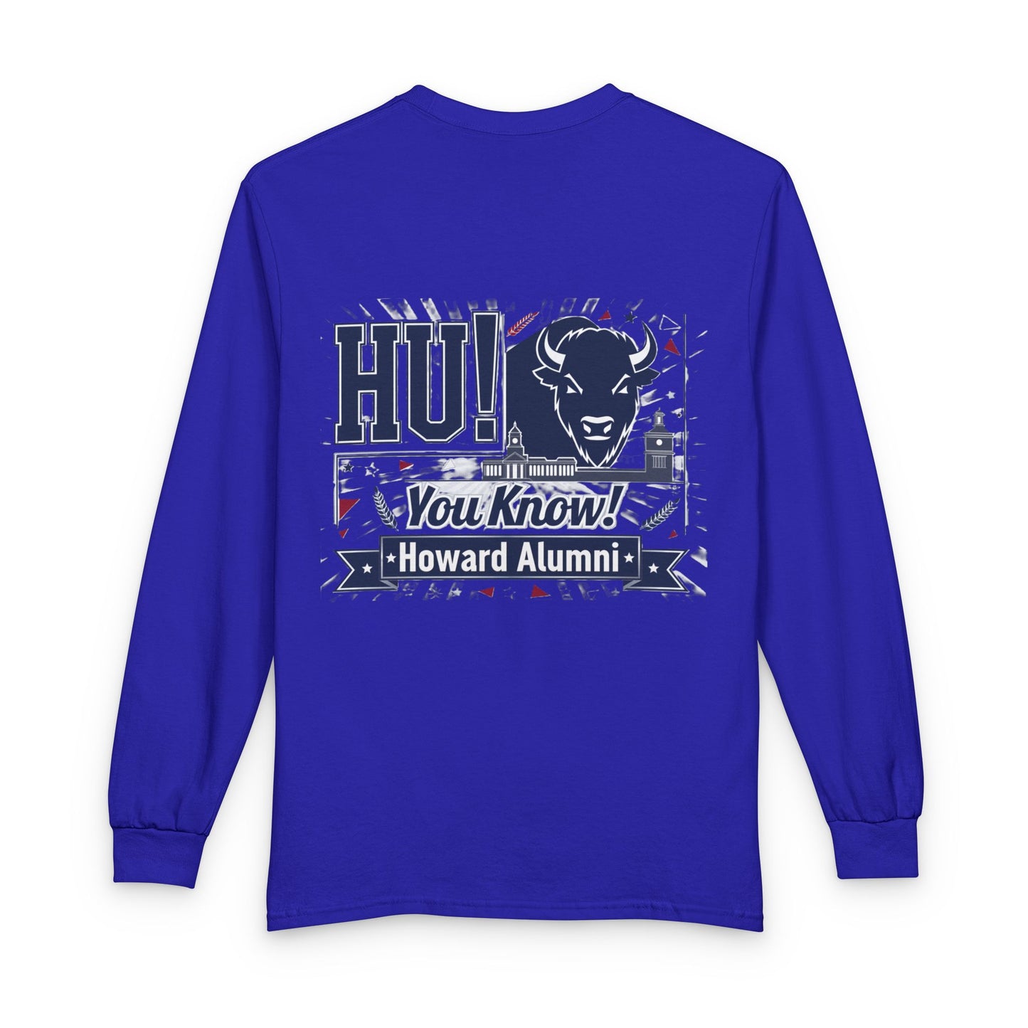 Howard University Heritage Reserve/Unisex Long Sleeve T-Shirt 6