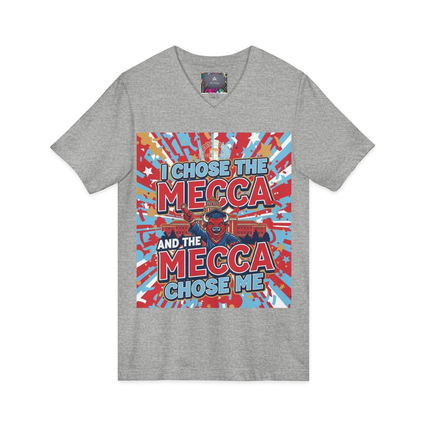 I Chose the Mecca and the Mecca Chose Me Unisex T-Shirt 4/A bold Howard-inspired statement tee for those who proudly embrace the Mecca.