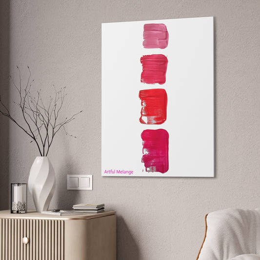 Acrylic Abstract Canvas Print - Richly Textured Artistry