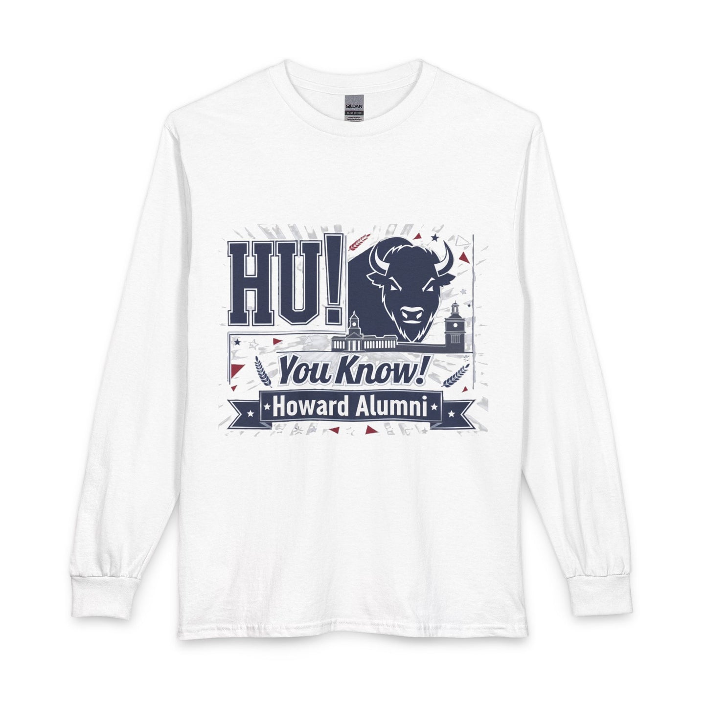 Howard University Heritage Reserve/Unisex Long Sleeve T-Shirt 6