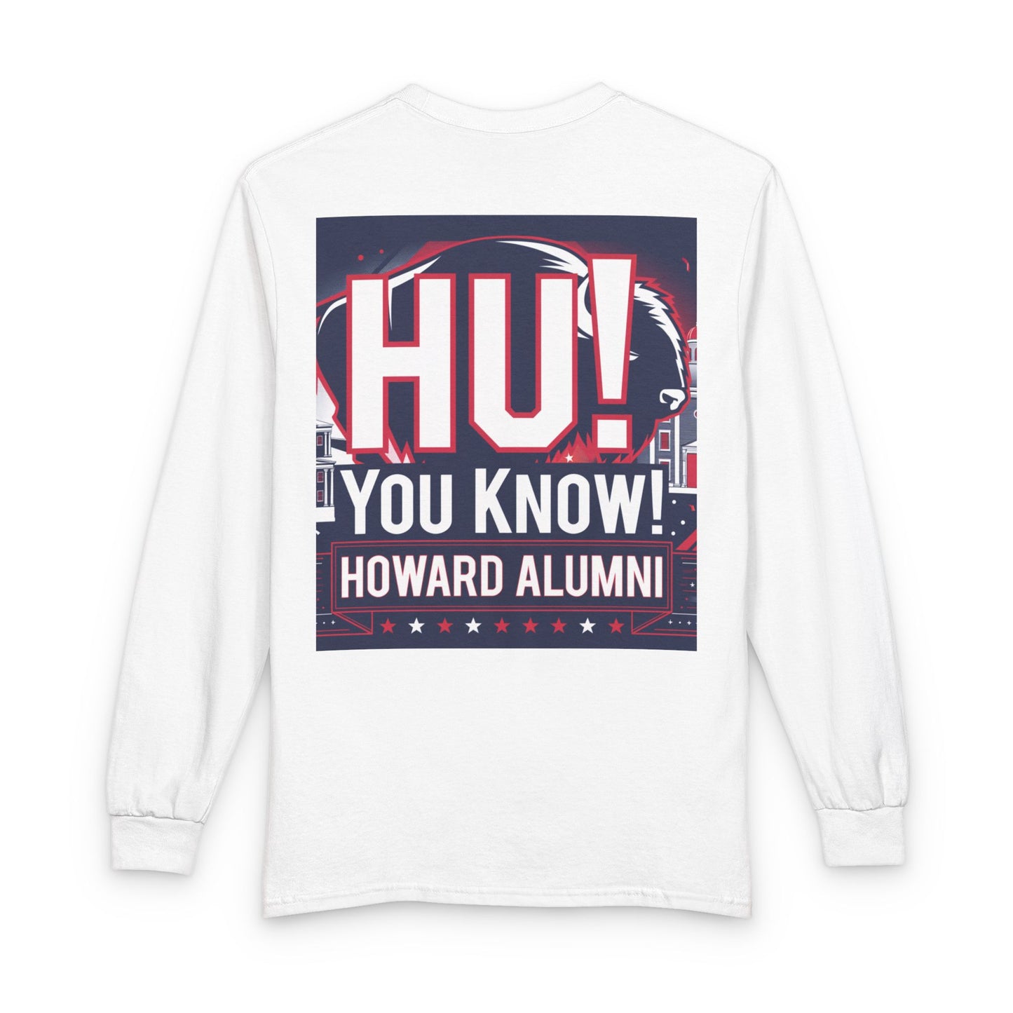 Howard University Heritage Reserve/Unisex Long Sleeve T-Shirt 2
