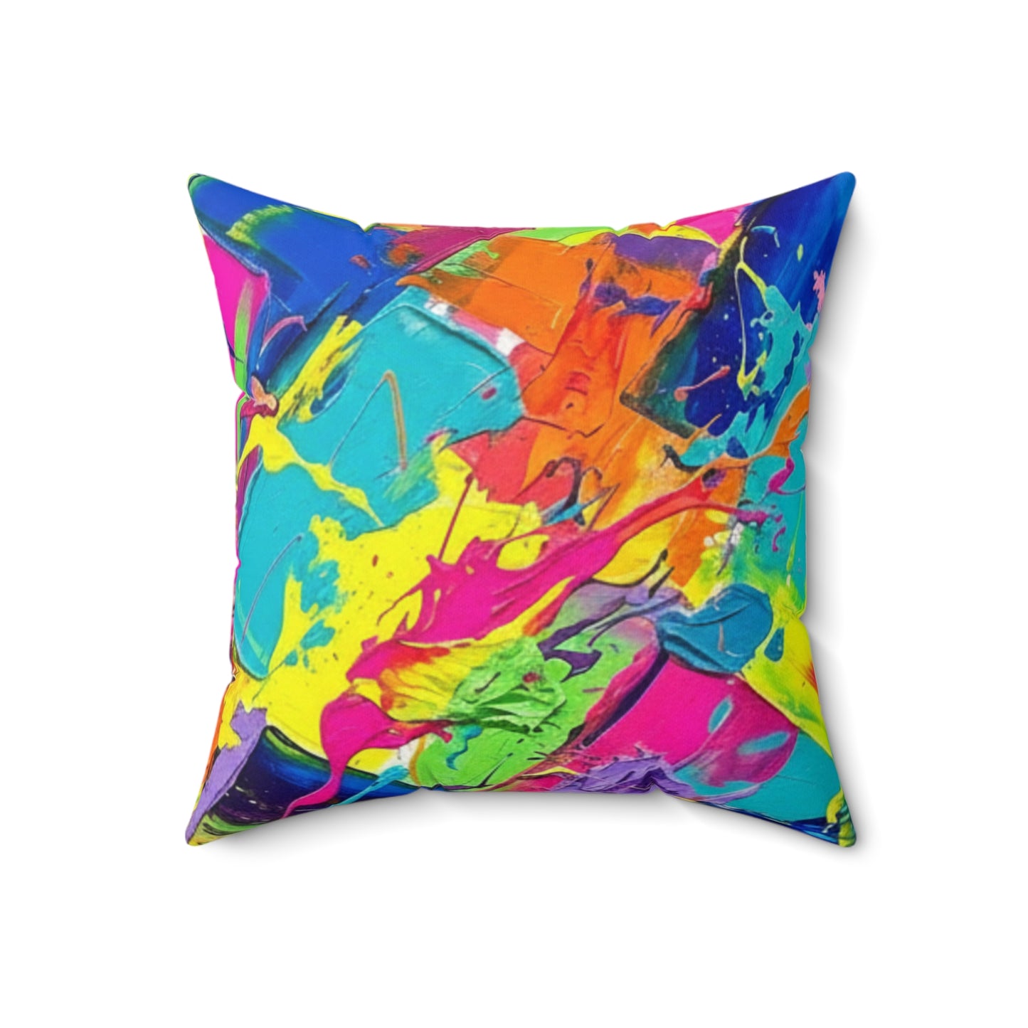 Artistic Abstractions: Abstract Acrylic Art Pillows Collection