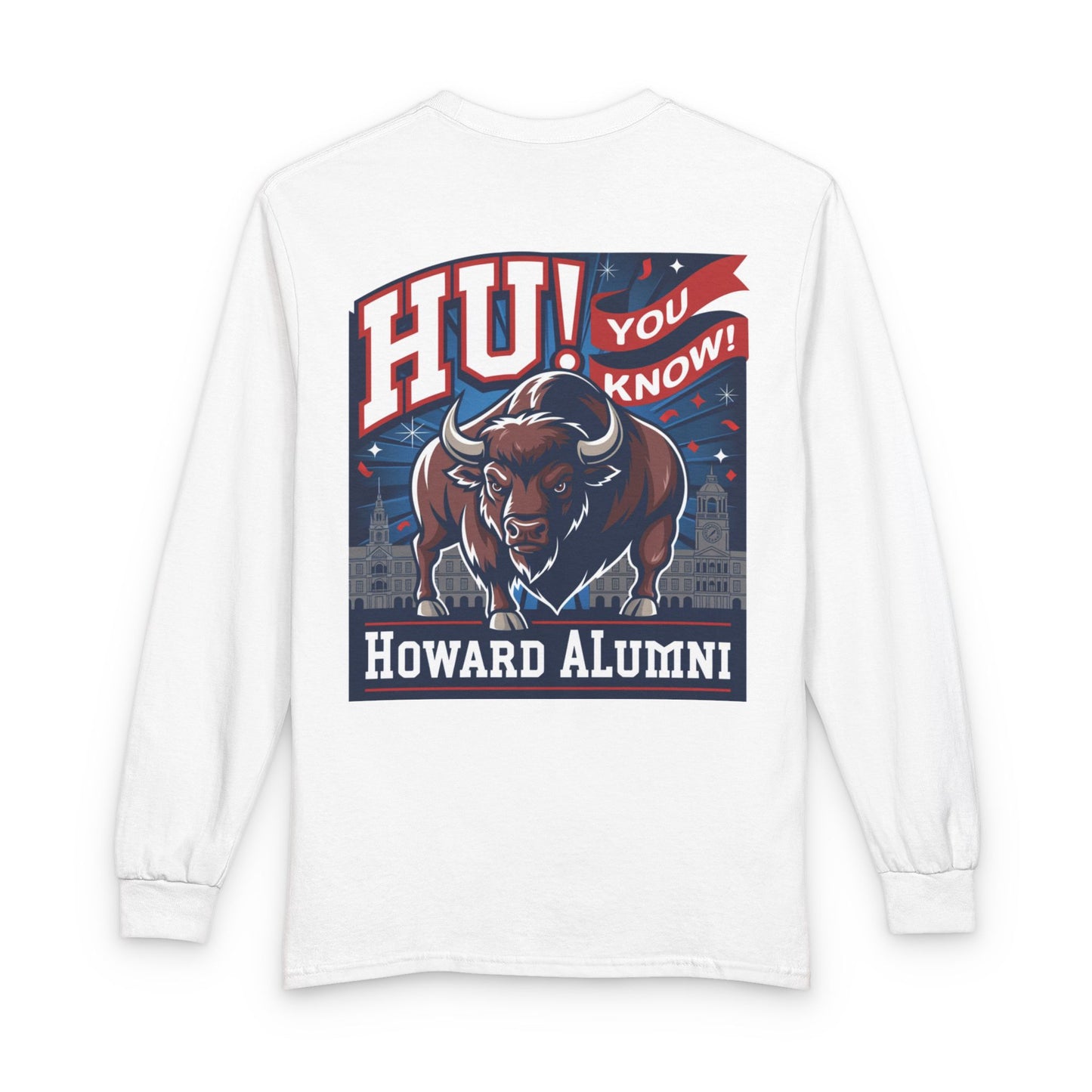 Howard University Heritage Reserve/Unisex Long Sleeve T-Shirt 5