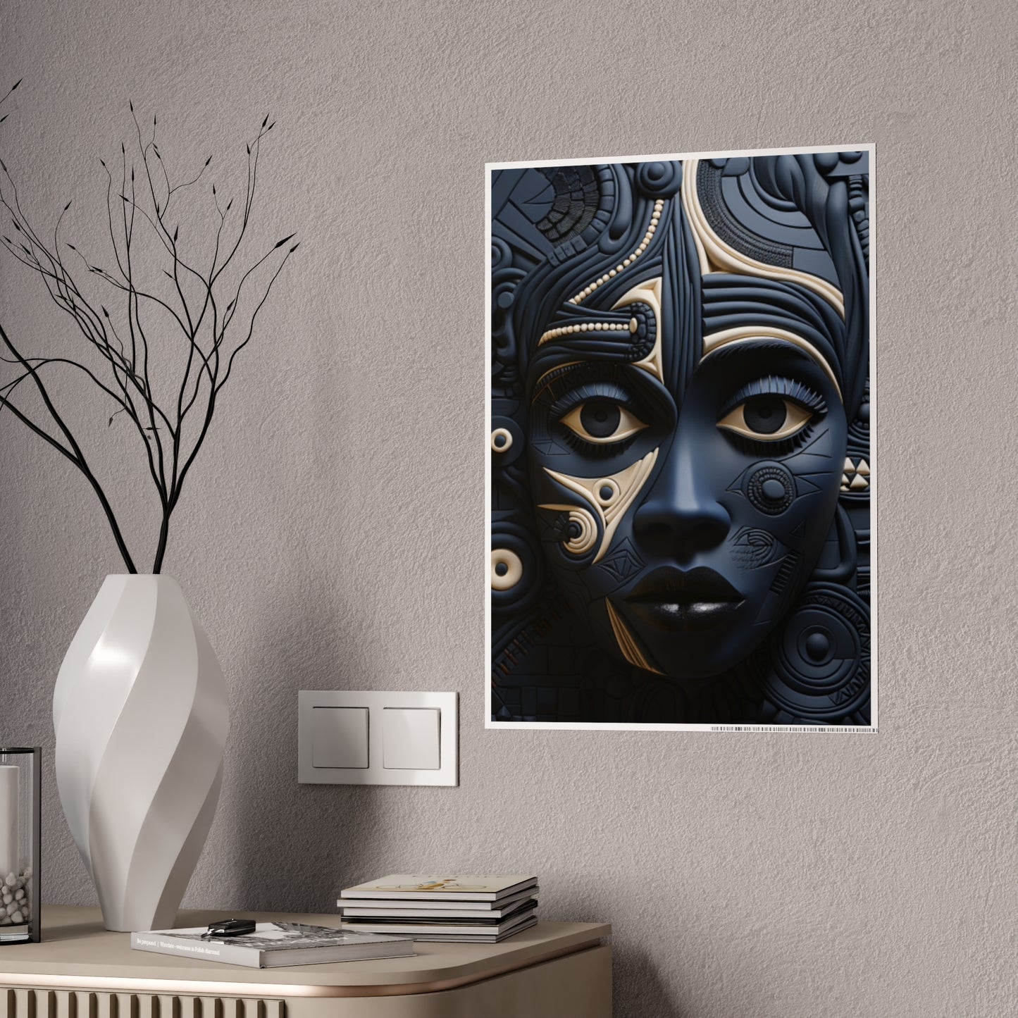 AfroElegance: Empowering Melanated Women Poster 1