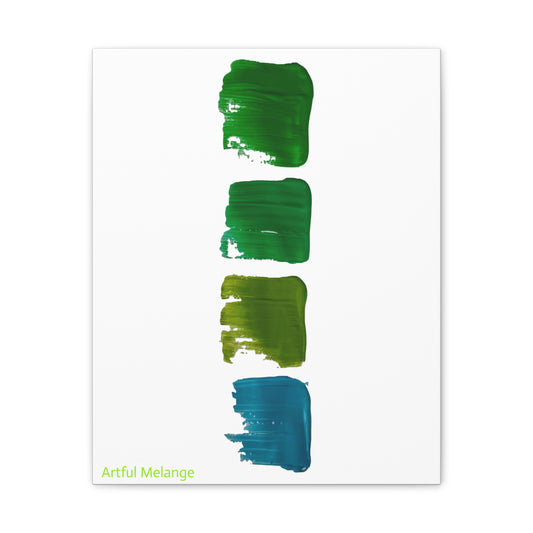 Acrylic Abstract Canvas Print - Richly Textured Artistry