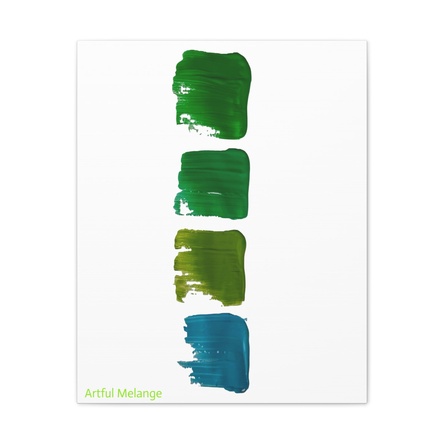Acrylic Abstract Canvas Print - Richly Textured Artistry