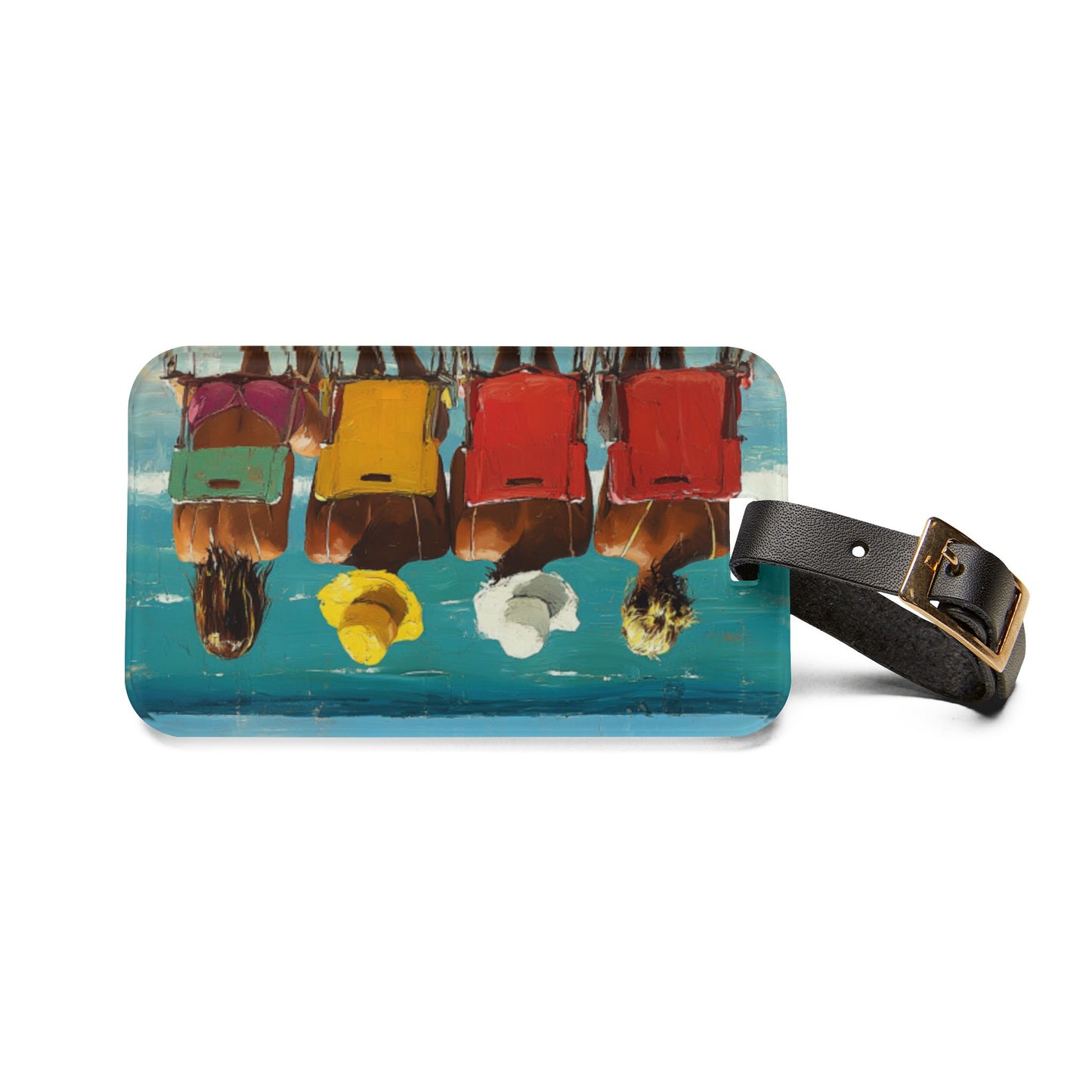 Art Voyage Sisters That Travel Luggage Tag Collection