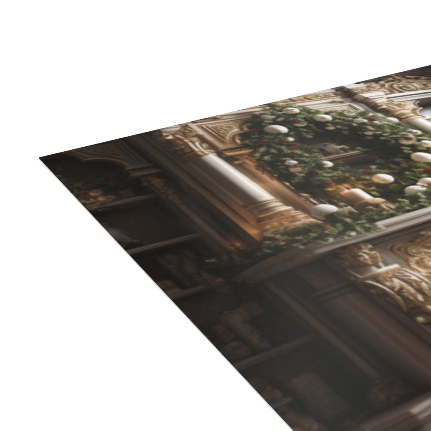 Regal Radiance: Opulent Christmas Greeting Cards