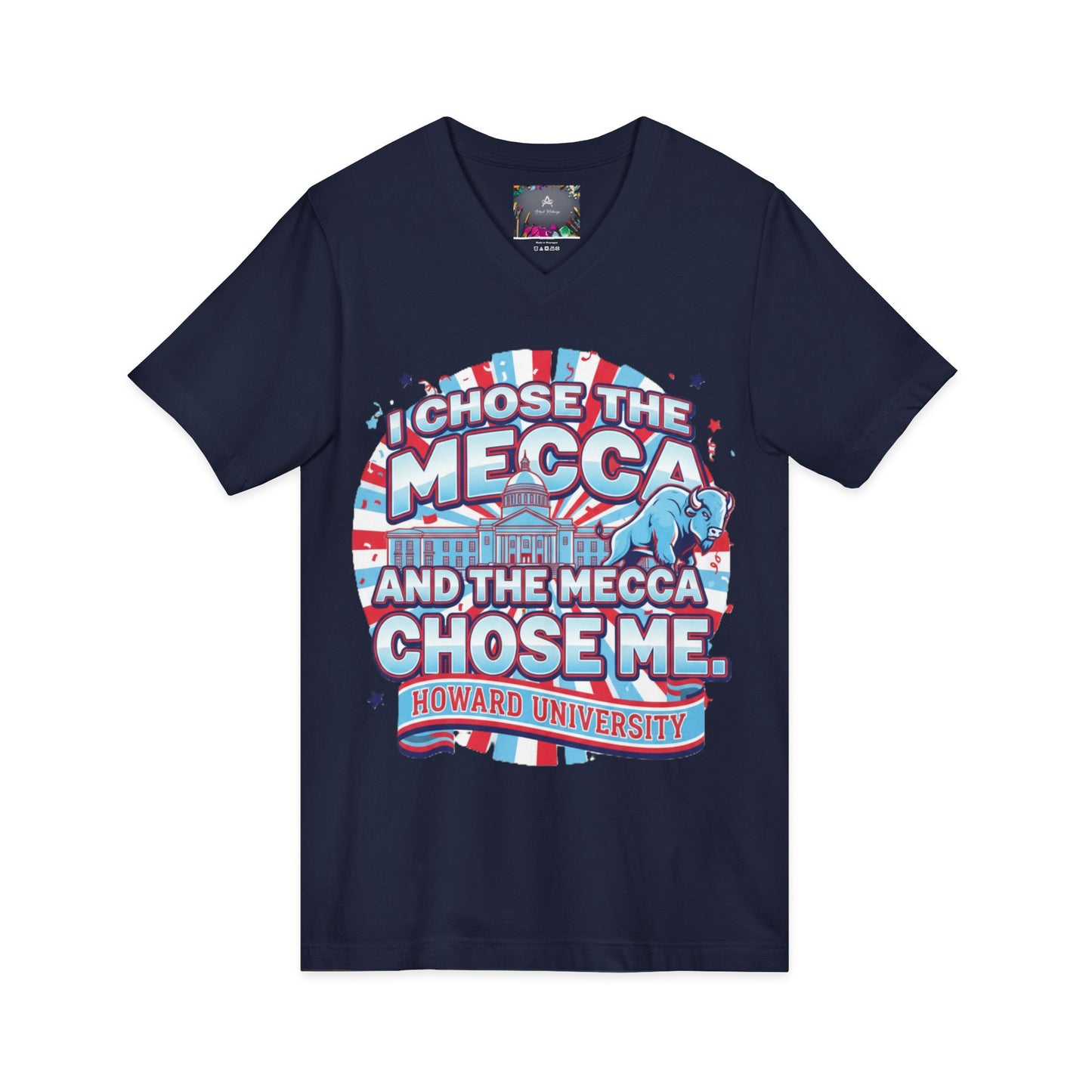 I Chose the Mecca and the Mecca Chose Me Unisex T-Shirt/A bold Howard-inspired statement tee for those who proudly embrace the Mecca.