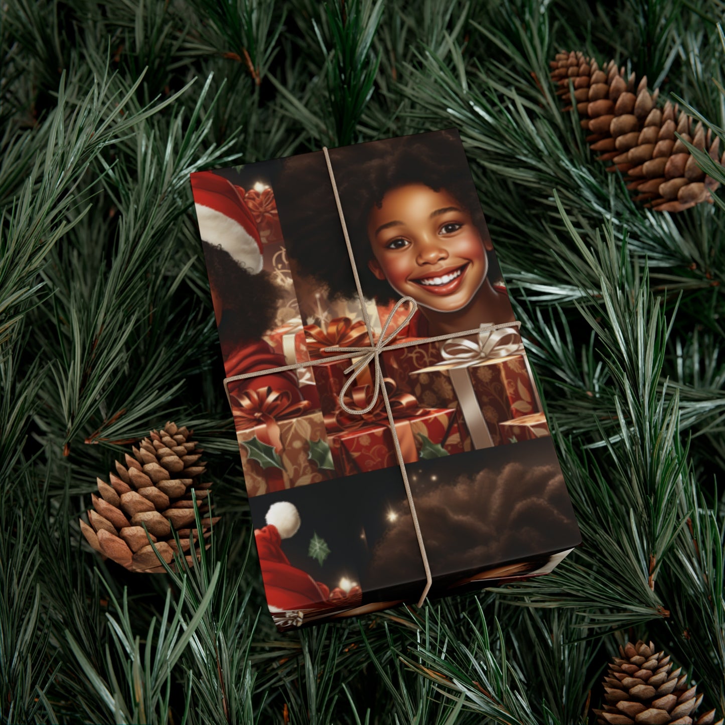 Harmony Holidays Wrapping Paper Sheet