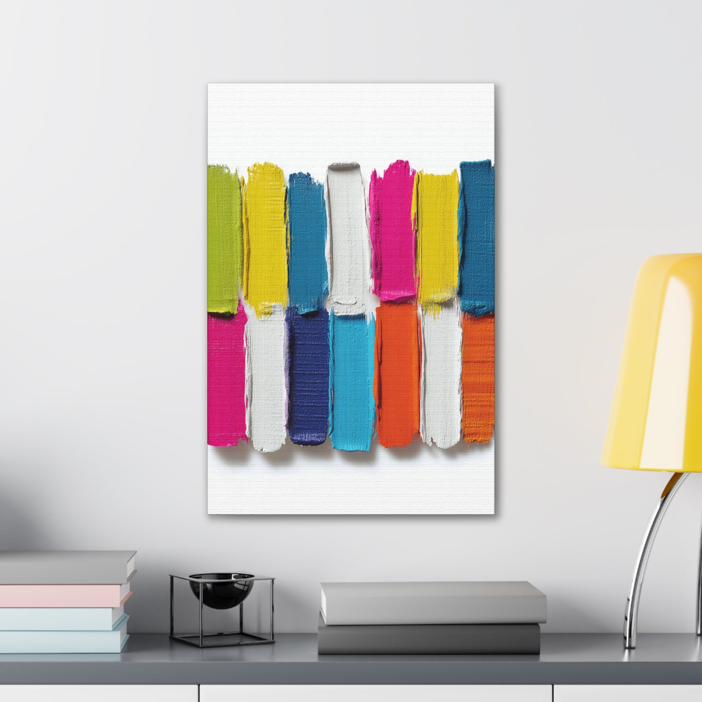 Acrylic Abstract Canvas Print - Richly Textured Artistry