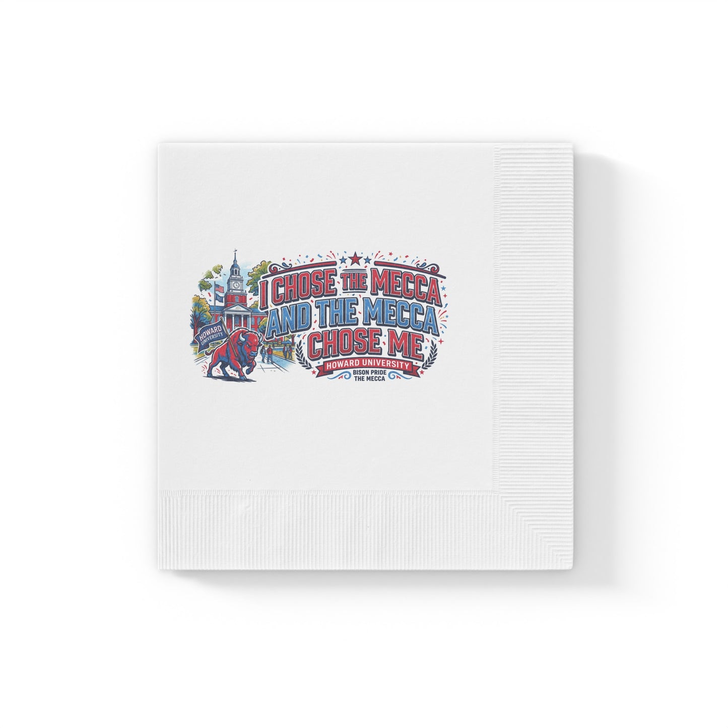 Howard University Bison Pride Napkins 3