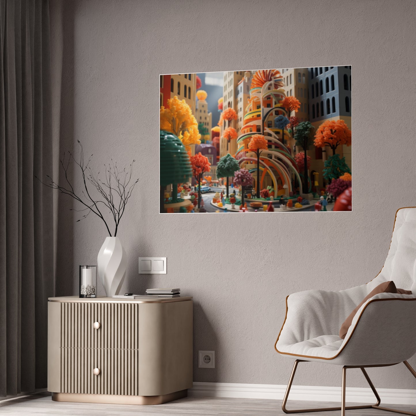 Whimsy Wonder World Children's Poster Art