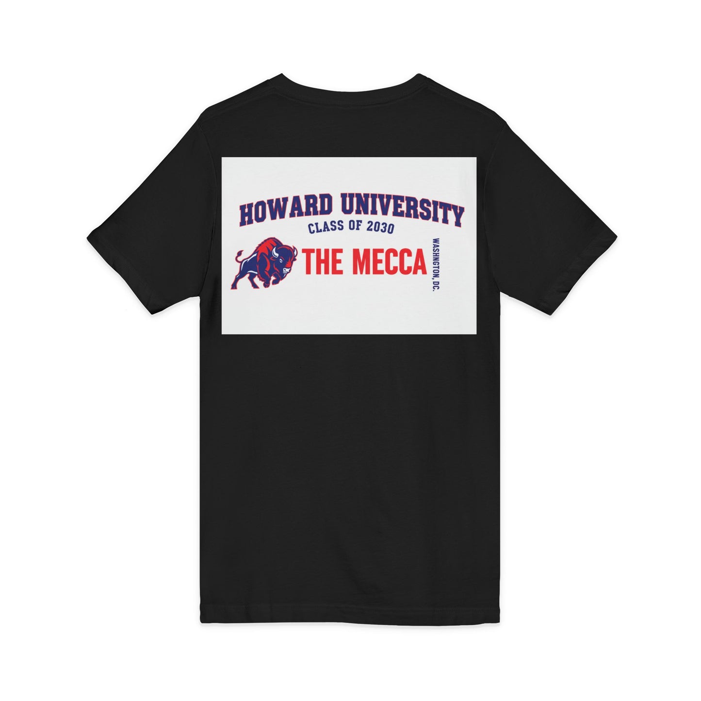 Howard University Class of 2030 Unisex V-Neck T-Shirt | The Mecca Incoming Class Tee