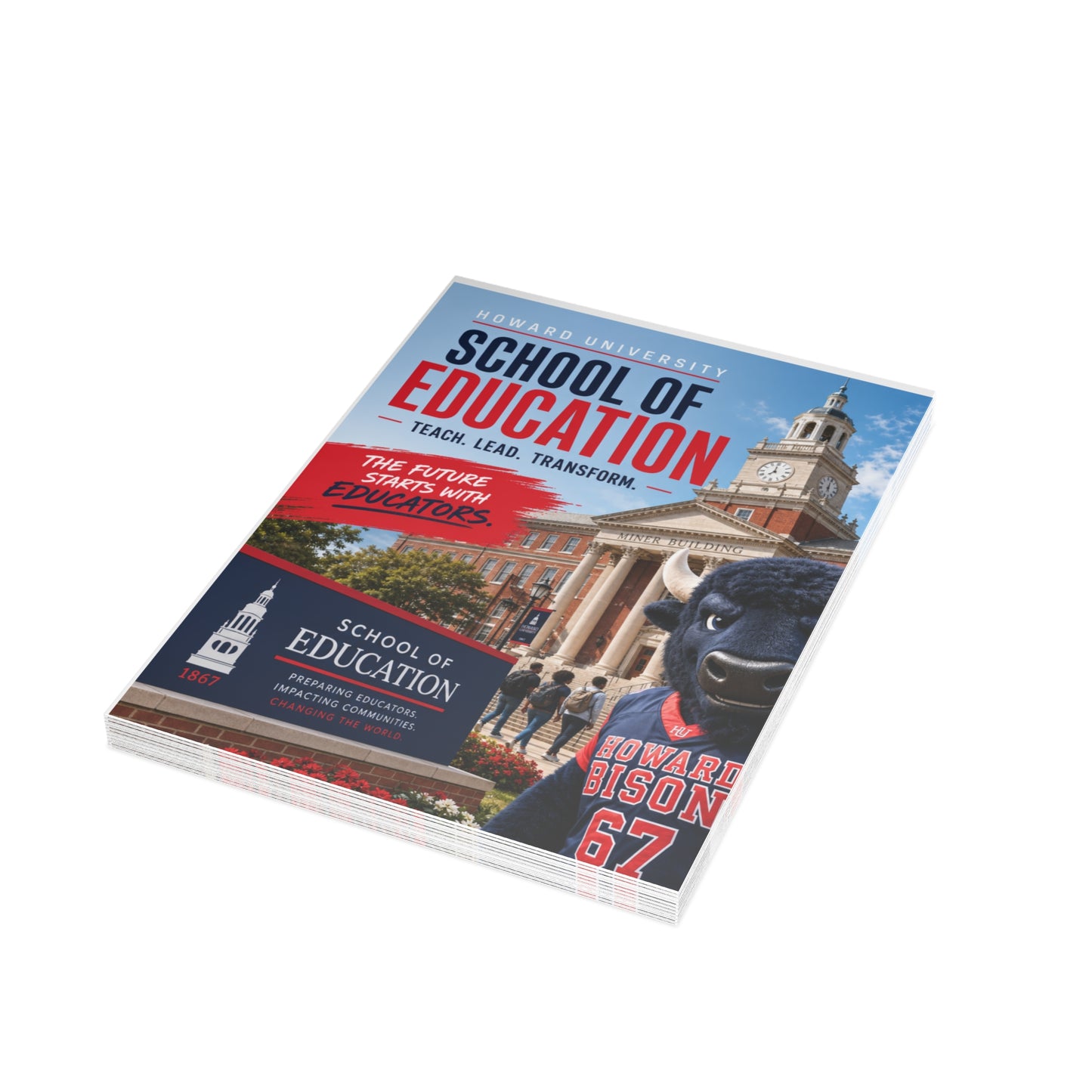 Howard University School of Education Postcard Set 1 (envelopes included)