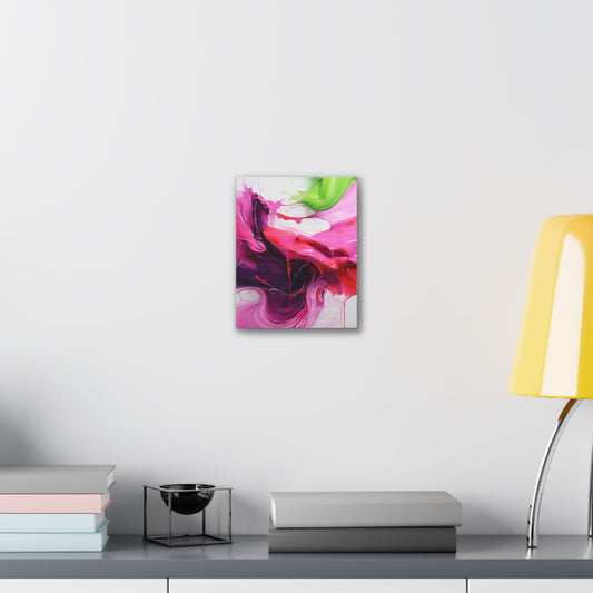 Acrylic Abstract Canvas Print - Richly Textured Artistry