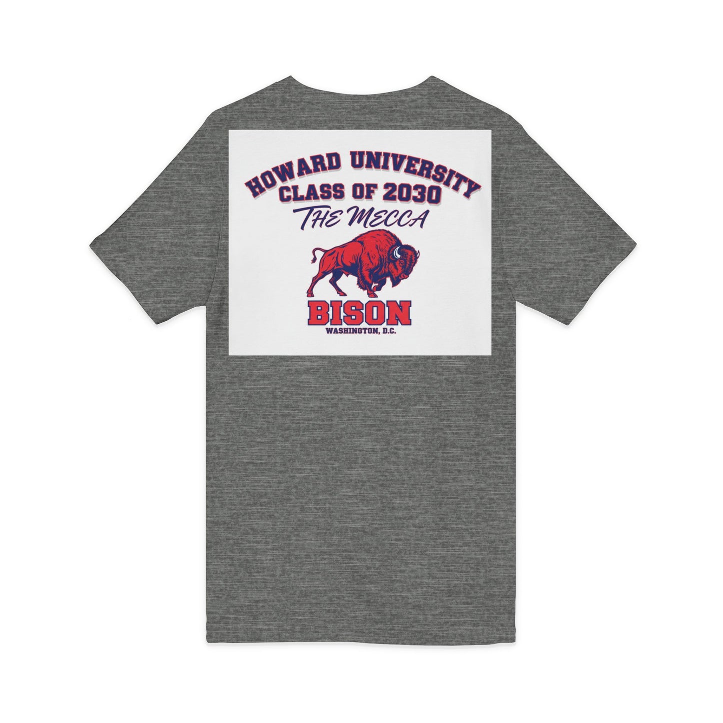 Howard University Class of 2030 Unisex V-Neck T-Shirt | The Mecca Incoming Class Tee