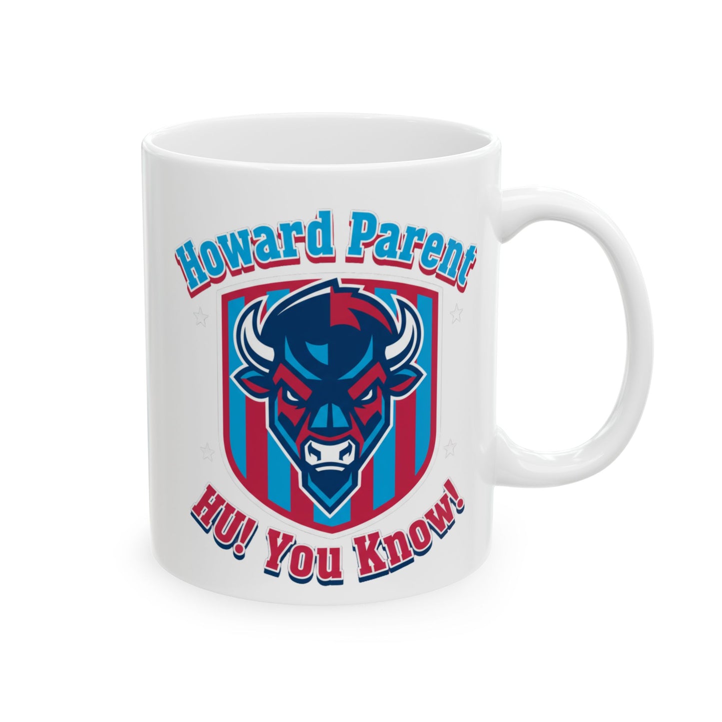 HU Parent Mug Collection  Proud, Connected, Bison Strong /Ceramic Mug, (11oz, 15oz) 3
