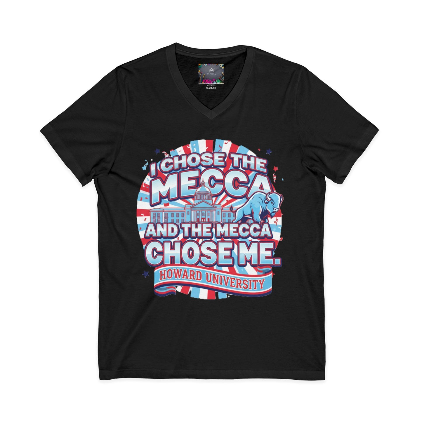 I Chose the Mecca and the Mecca Chose Me Unisex T-Shirt/A bold Howard-inspired statement tee for those who proudly embrace the Mecca.