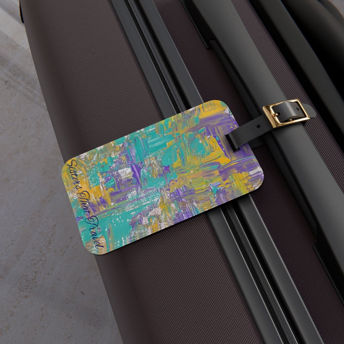 Art Voyage Sisters That Travel Luggage Tag Collection