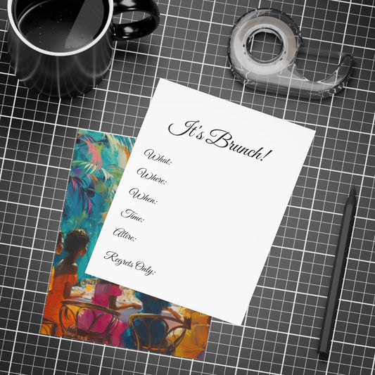 Brunch and Bliss  Invitation Bundles (envelopes included)