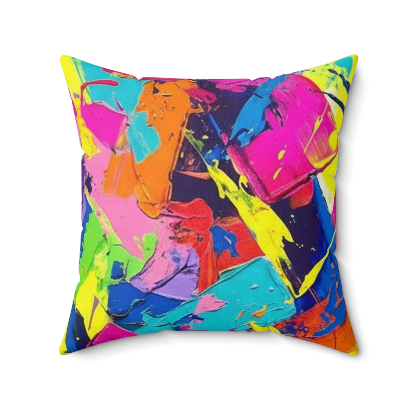 Artistic Abstractions: Abstract Acrylic Art Pillows Collection