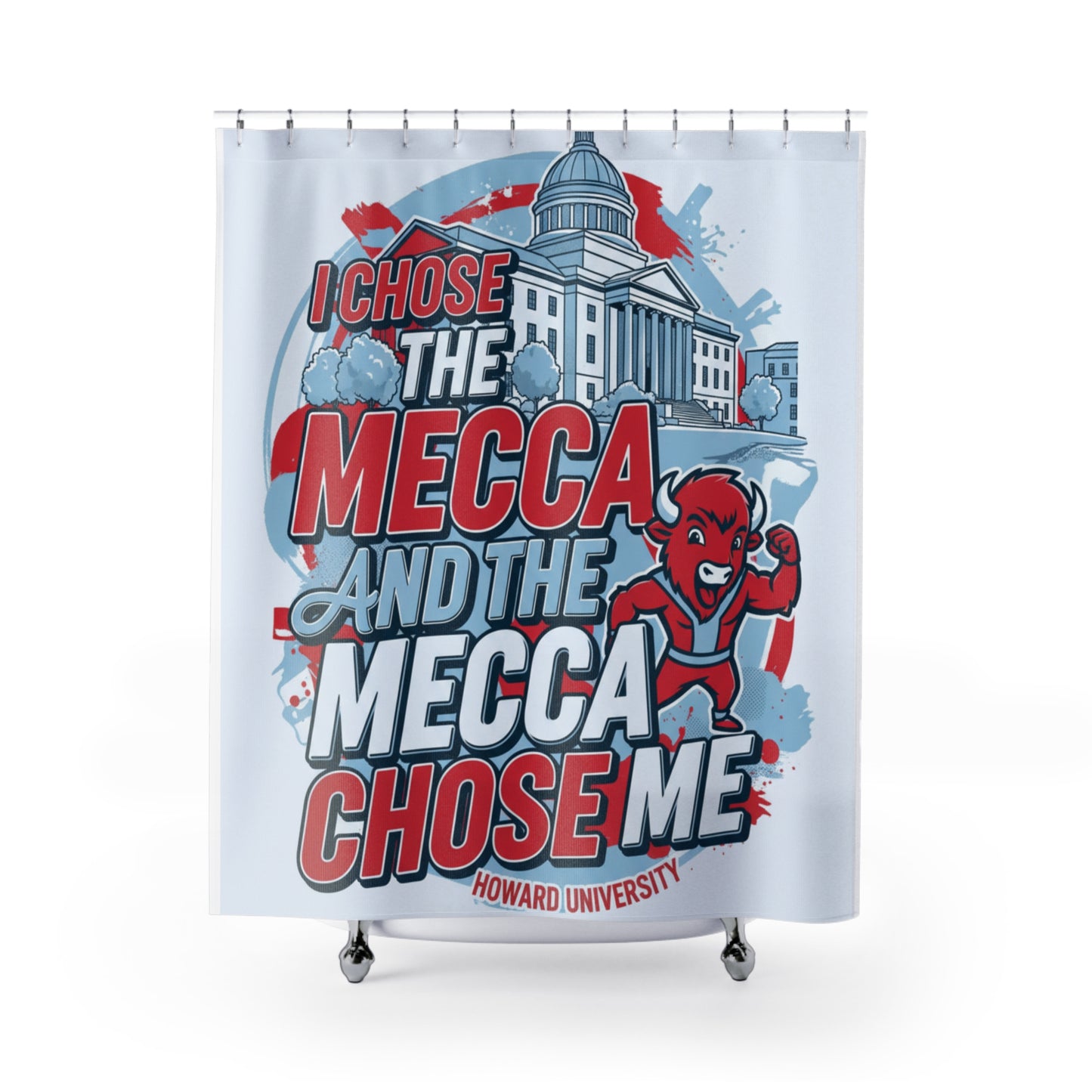 I Chose the Mecca and the Mecca Chose me Shower Curtain 5