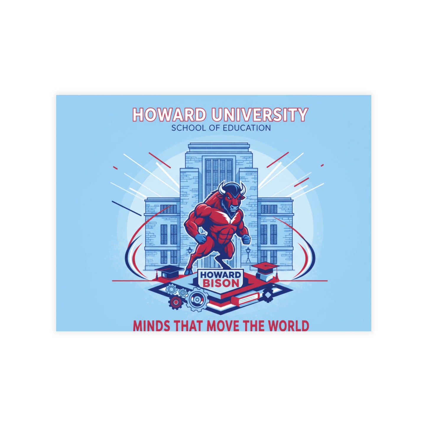 Howard University School of Education Postcard Set 3 (envelopes included)