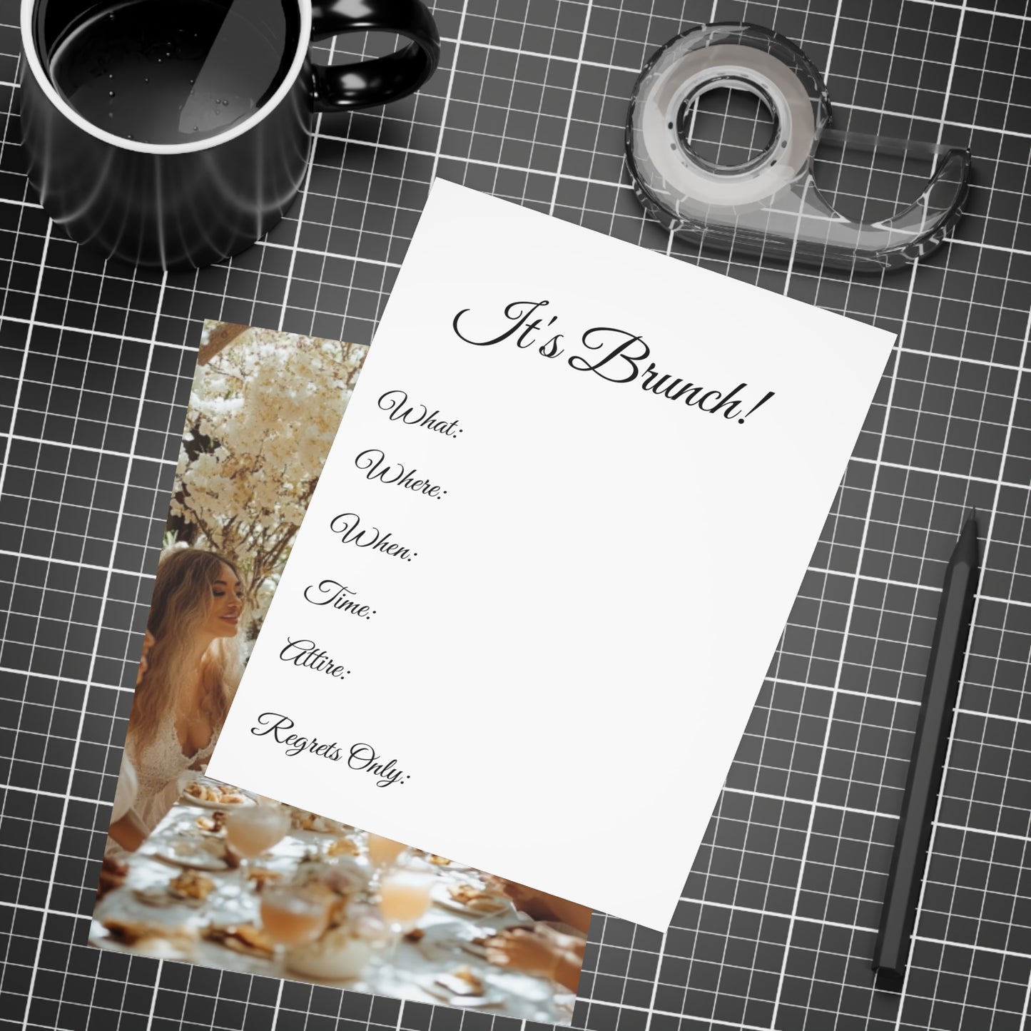 Brunch and Bliss- Brunch Invitation Bundles (envelopes included)