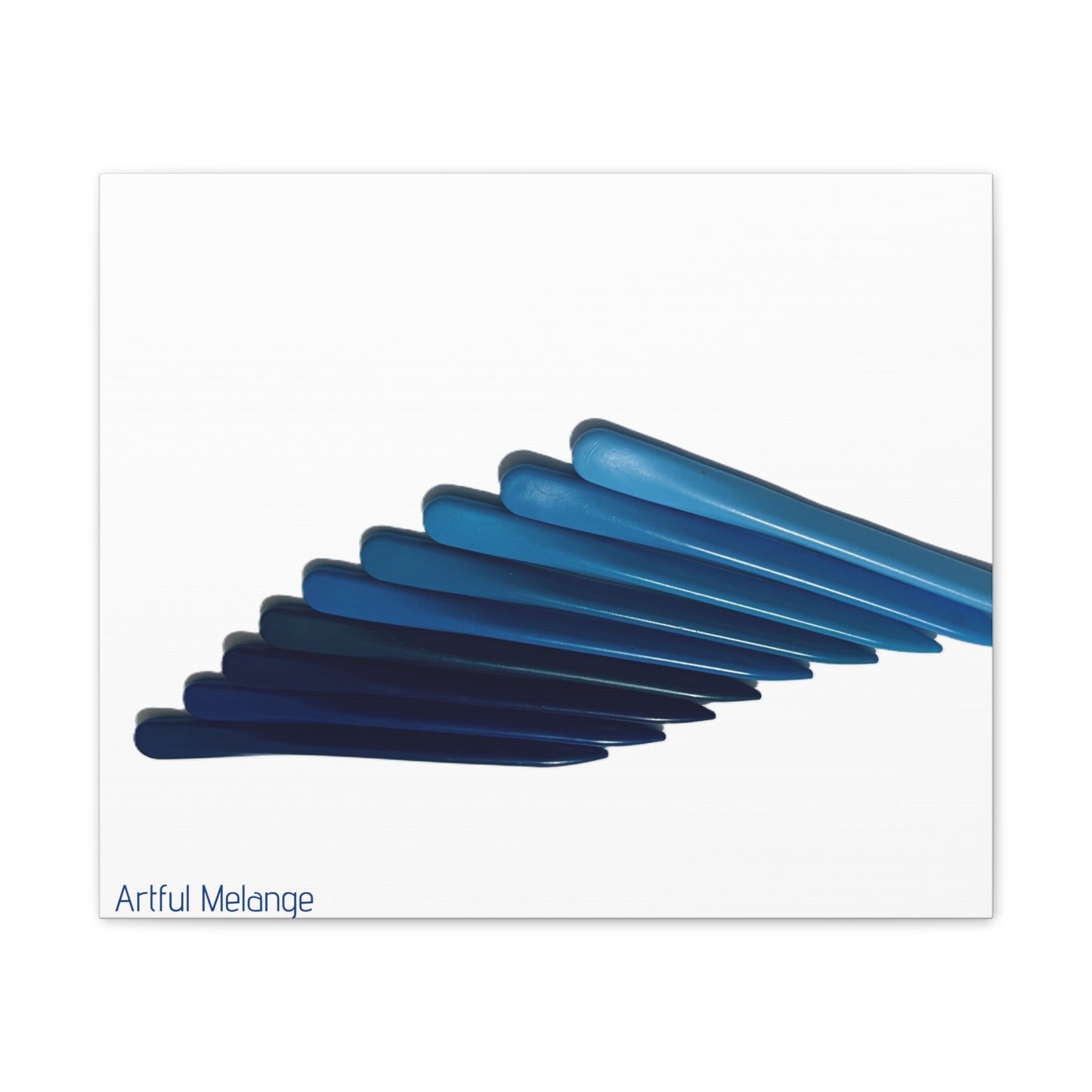 Spectrum Stacks: A Colorful Daydream in Posters and Canvas Prints/Vote Blue wave