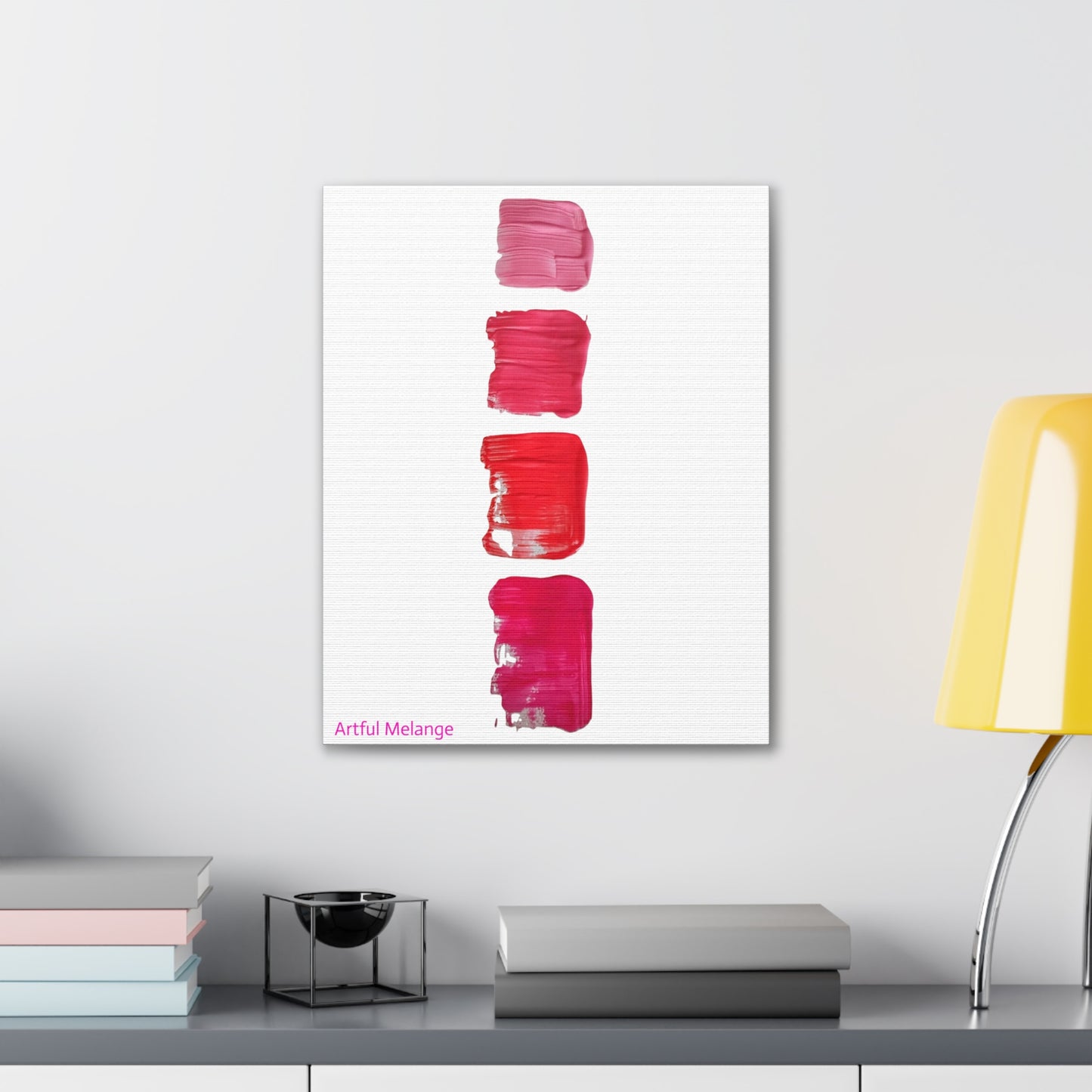 Acrylic Abstract Canvas Print - Richly Textured Artistry