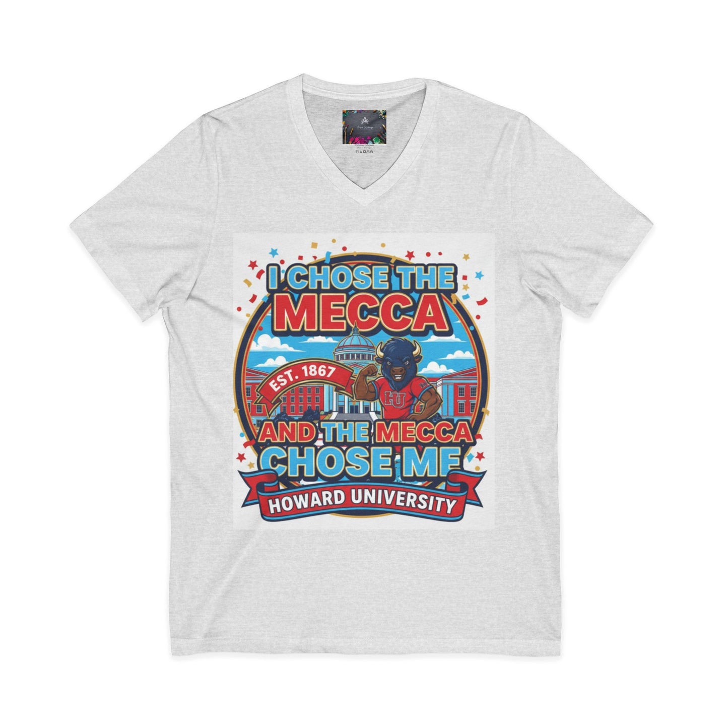 I Chose the Mecca and the Mecca Chose Me Unisex T-Shirt/A bold Howard-inspired statement tee for those who proudly embrace the Mecca.