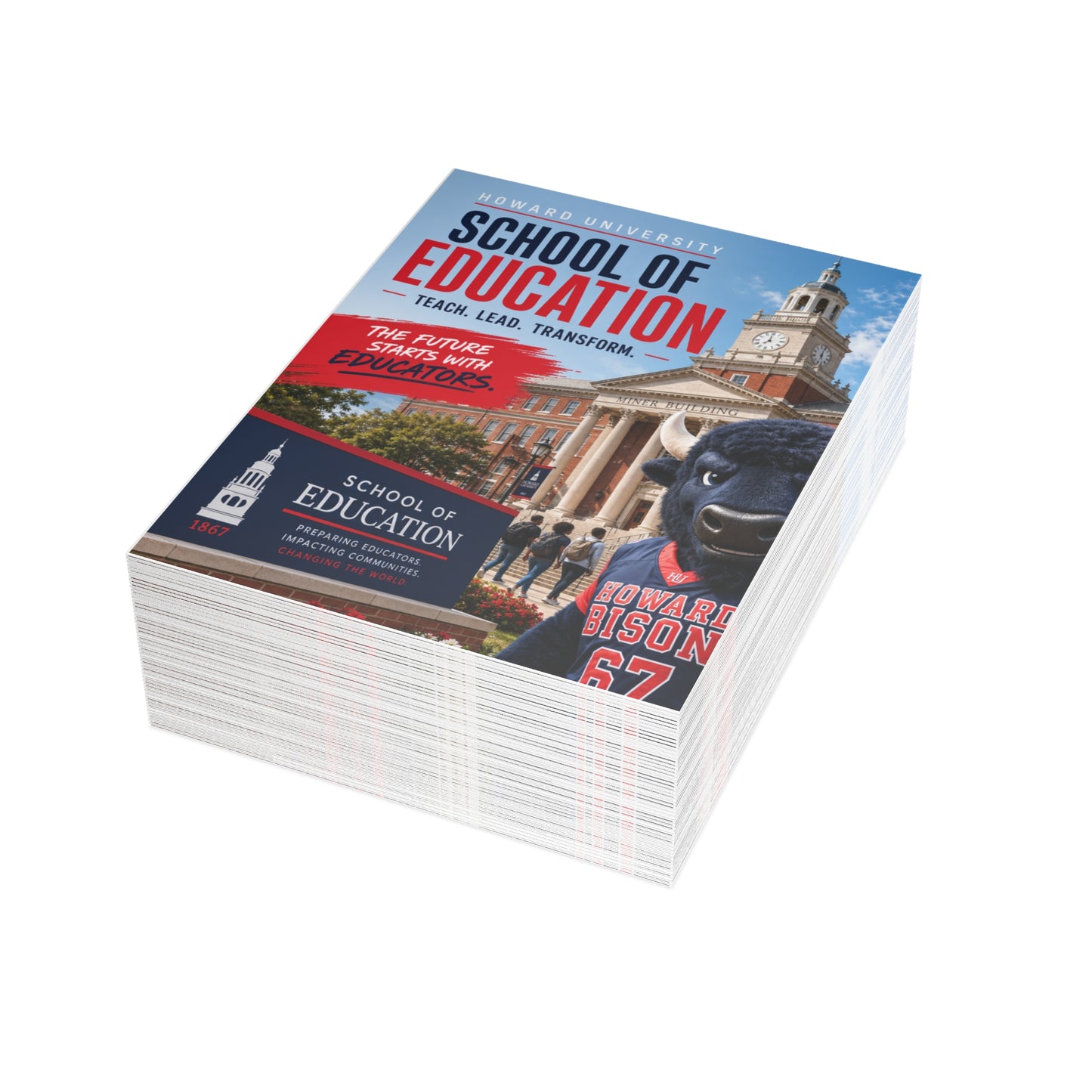 Howard University School of Education Postcard Set 1 (envelopes included)