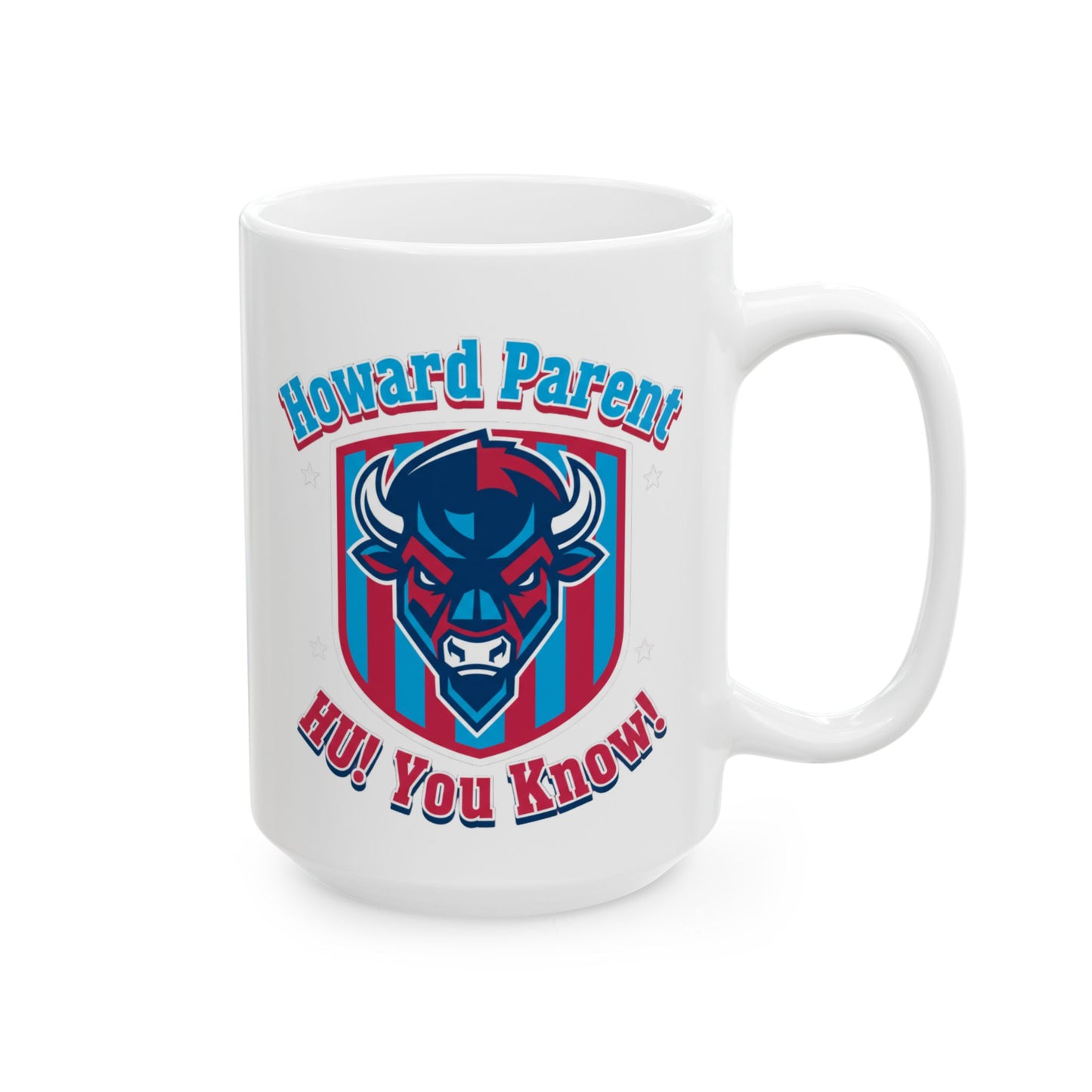 HU Parent Mug Collection  Proud, Connected, Bison Strong /Ceramic Mug, (11oz, 15oz) 3