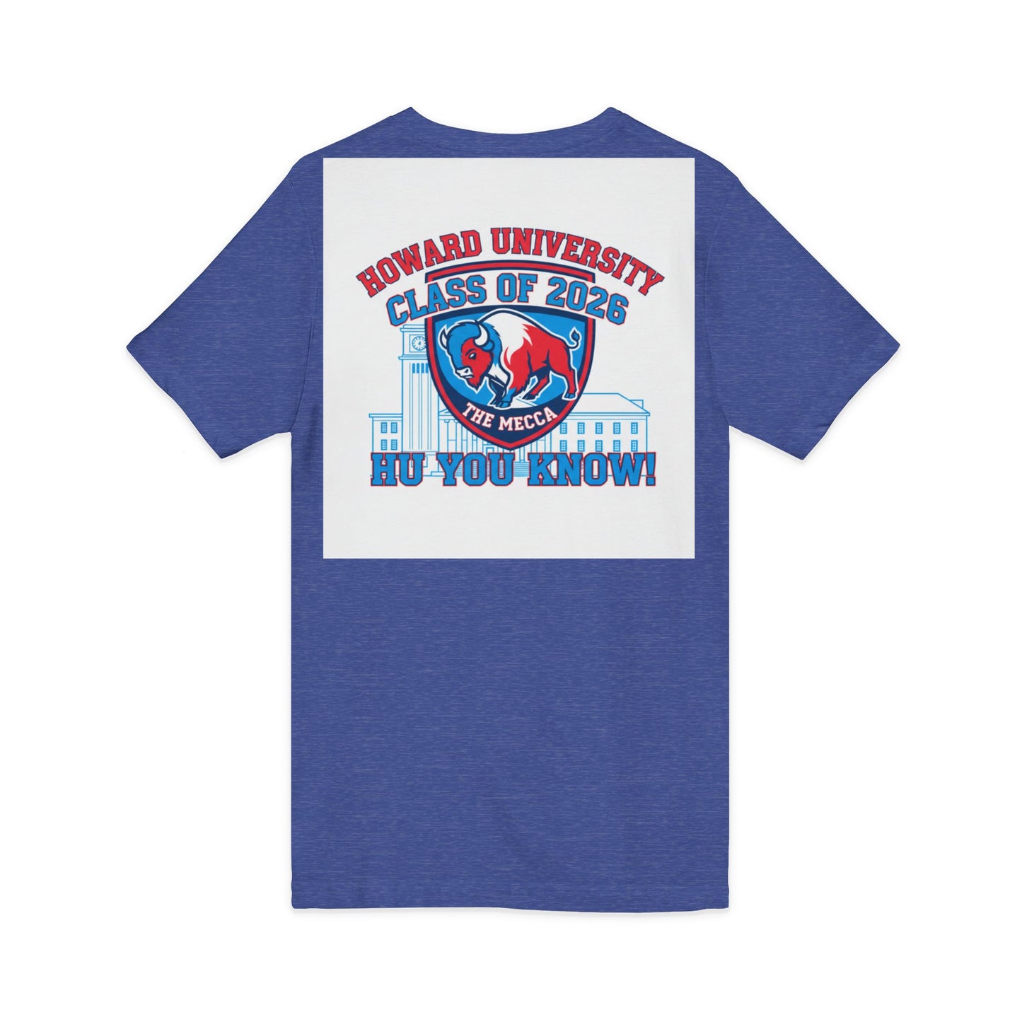 Howard University Class of 2026 Unisex V-Neck T-Shirt | The Mecca Incoming Class Tee