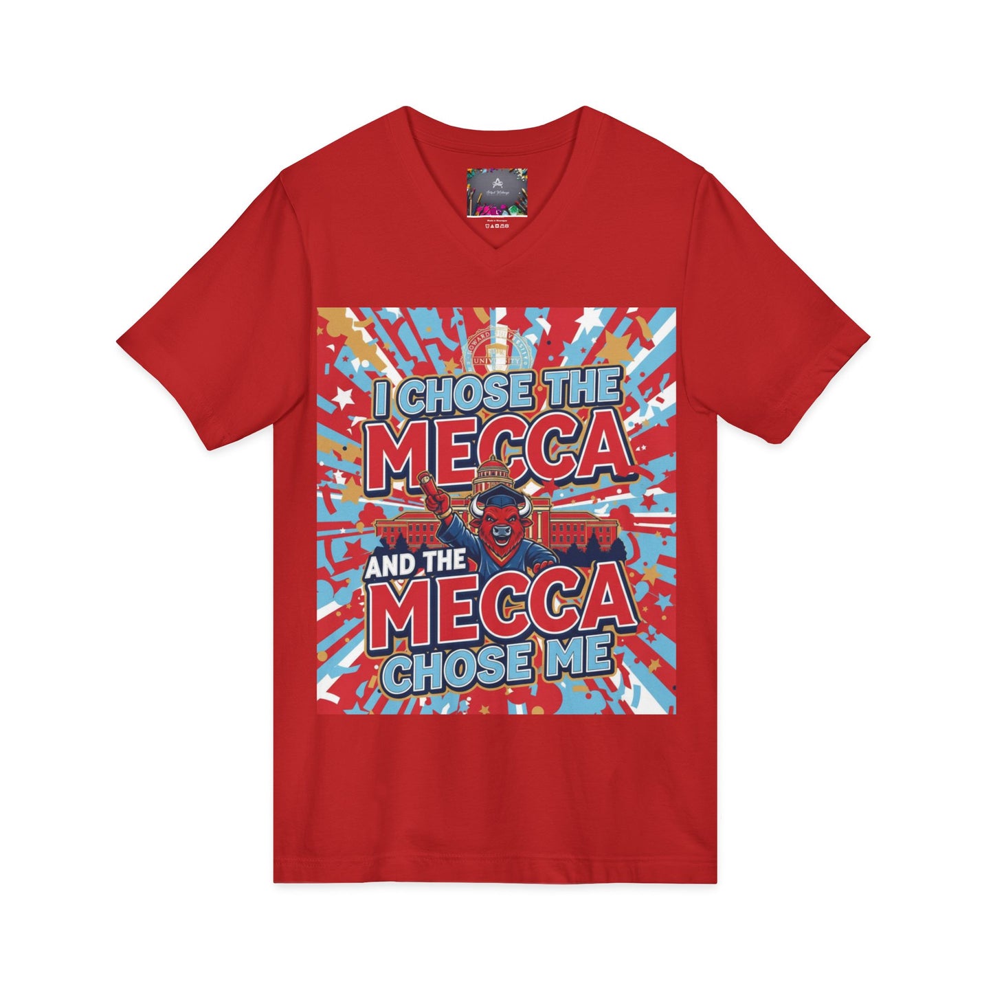 I Chose the Mecca and the Mecca Chose Me Unisex T-Shirt 4/A bold Howard-inspired statement tee for those who proudly embrace the Mecca.
