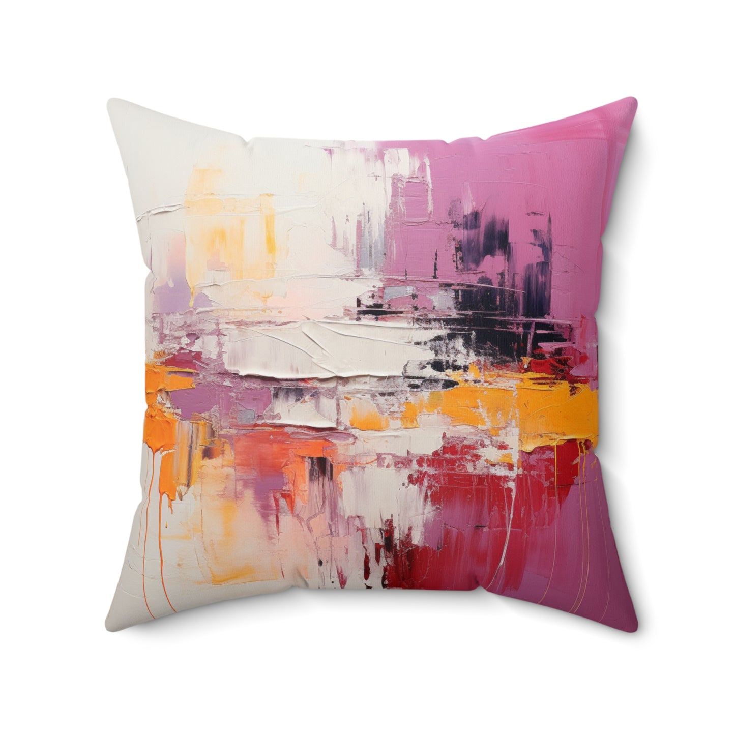 Artistic Abstractions: Abstract Acrylic Art Pillows Collection
