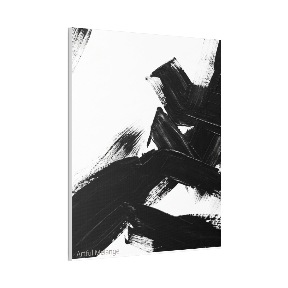 Acrylic Abstract Canvas Print - Richly Textured Artistry